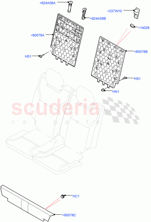 Part Diagram for Land Rover LR080816