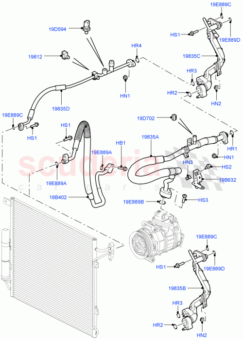 Part Diagram for Land Rover LR013868