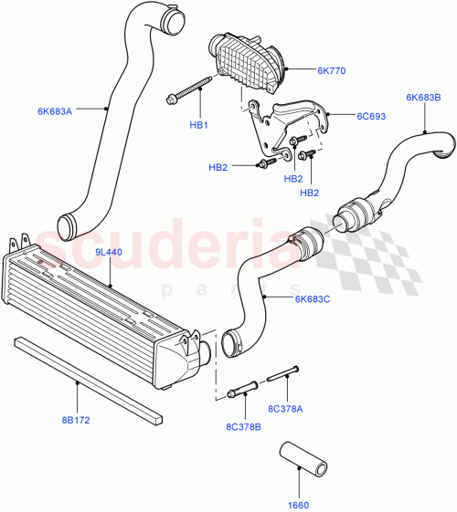 Part Diagram for Land Rover LR012596