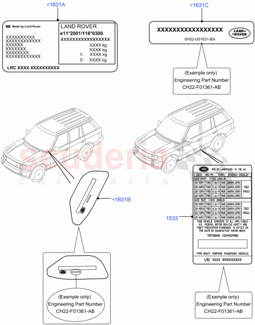 Part Diagram for Land Rover LR067960