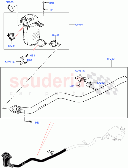 Part Diagram for Land Rover LR116739