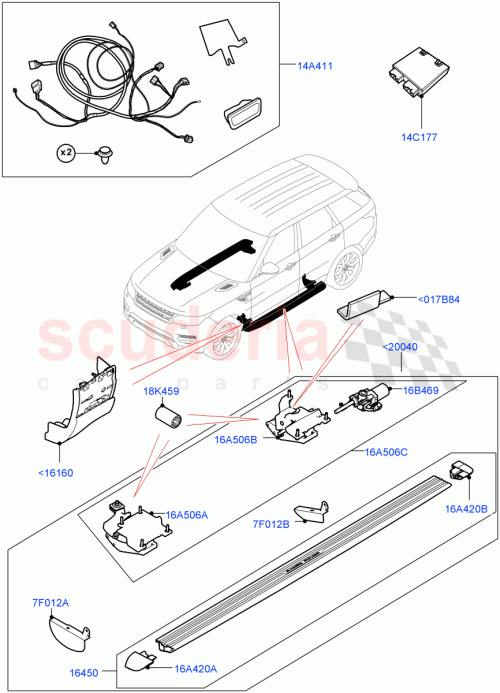Part Diagram for Land Rover VPLWP0173