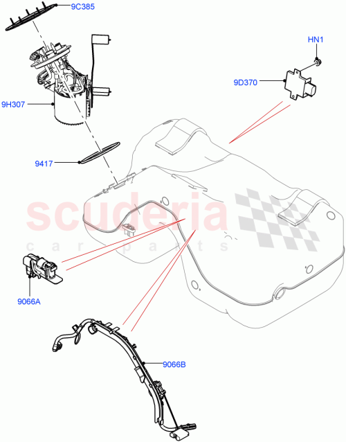 Part Diagram for Land Rover LR094502