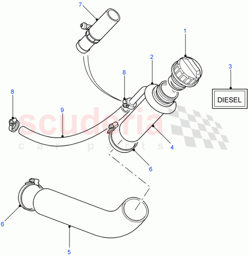 Part Diagram for Land Rover LR075664