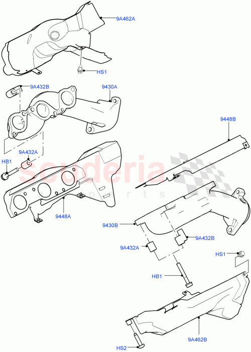 Part Diagram for Land Rover LR041649