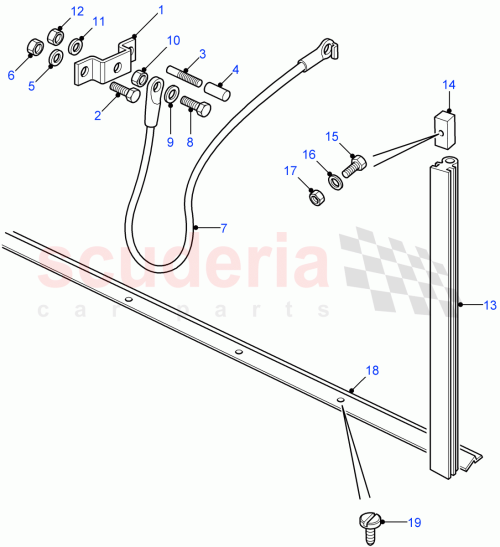 Part Diagram for Land Rover NH104041L
