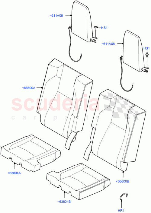 Part Diagram for Land Rover LR160083