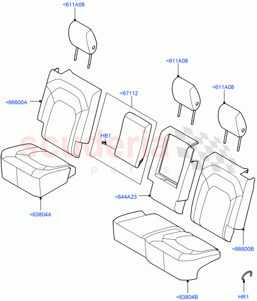 Part Diagram for Land Rover LR170074