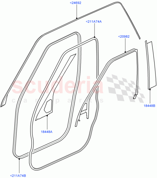 Part Diagram for Land Rover LR015015