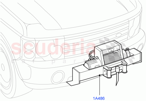 Part Diagram for Land Rover VPLMP0098