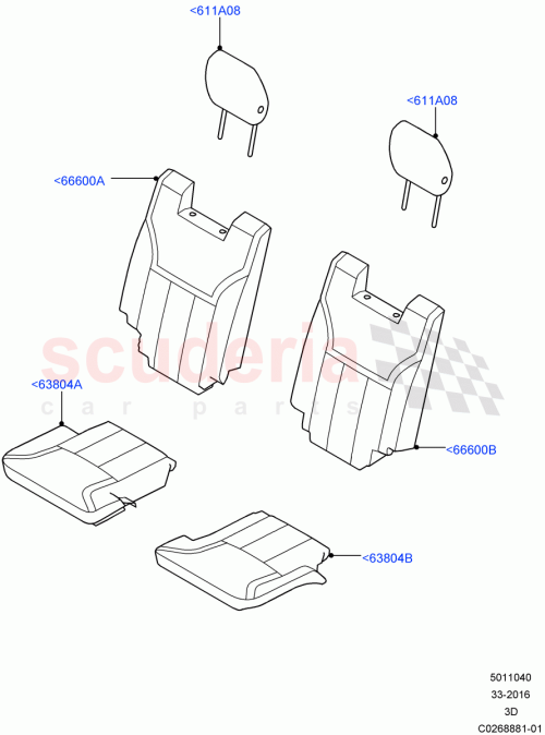 Part Diagram for Land Rover LR106704