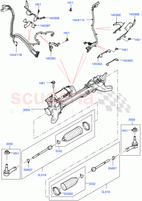 Part Diagram for Land Rover LR145306