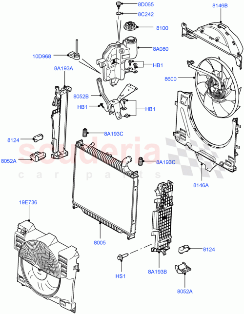 Part Diagram for Land Rover LR018708