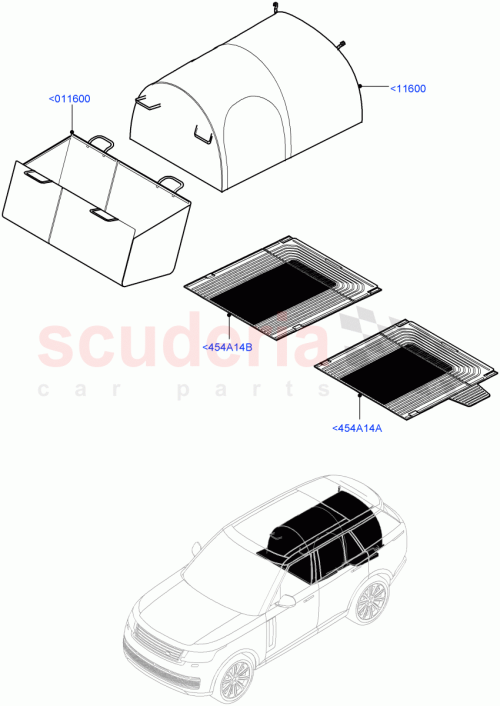 Part Diagram for Land Rover VPLRS0410