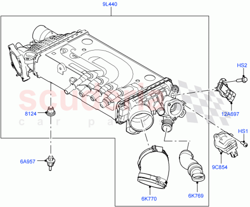 Part Diagram for Land Rover LR150067