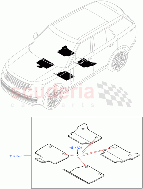 Part Diagram for Land Rover LR175187