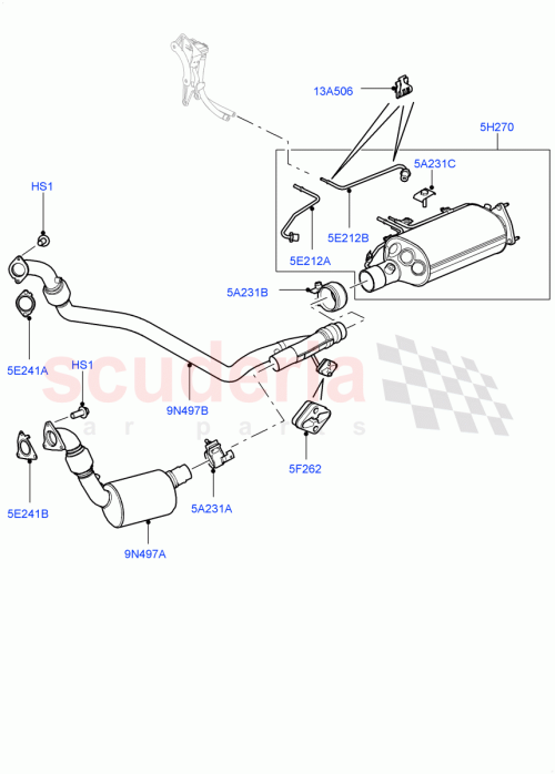 Part Diagram for Land Rover LR013739