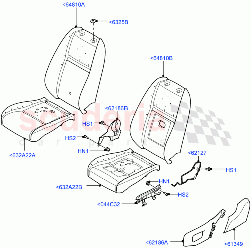 Part Diagram for Land Rover LR118218