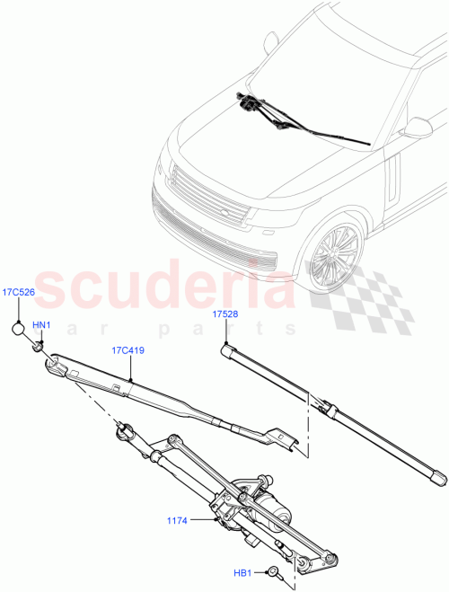 Part Diagram for Land Rover LR154118