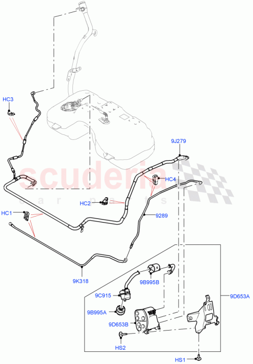 Part Diagram for Land Rover LR156298