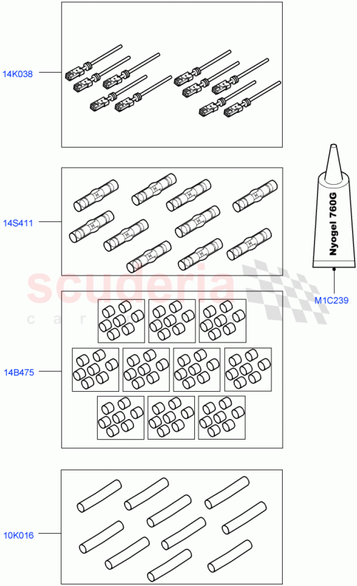 Part Diagram for Land Rover 418655
