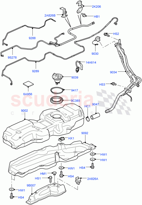 Part Diagram for Land Rover LR181511