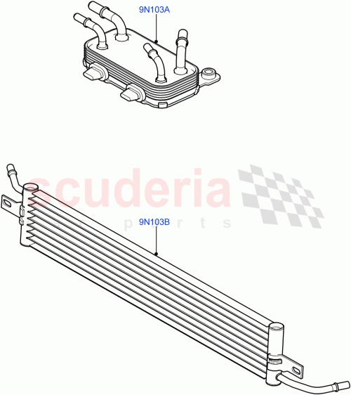 Part Diagram for Land Rover PIB500230