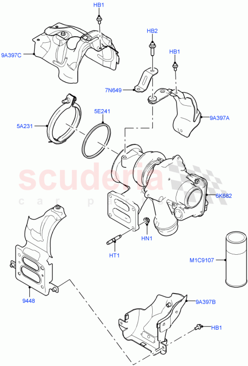 Part Diagram for Land Rover LR094412