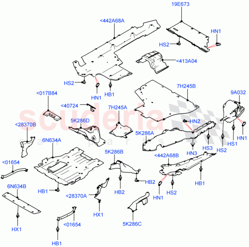 Part Diagram for Land Rover LR159634