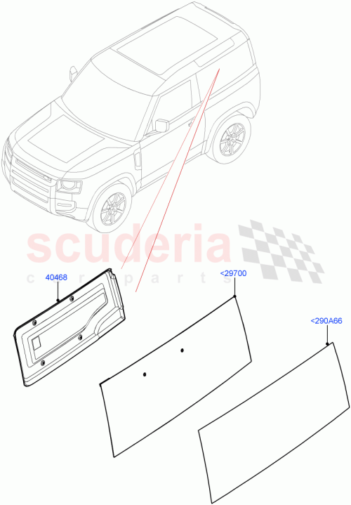 Part Diagram for Land Rover LR143172