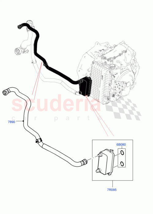 Part Diagram for Land Rover LR086284