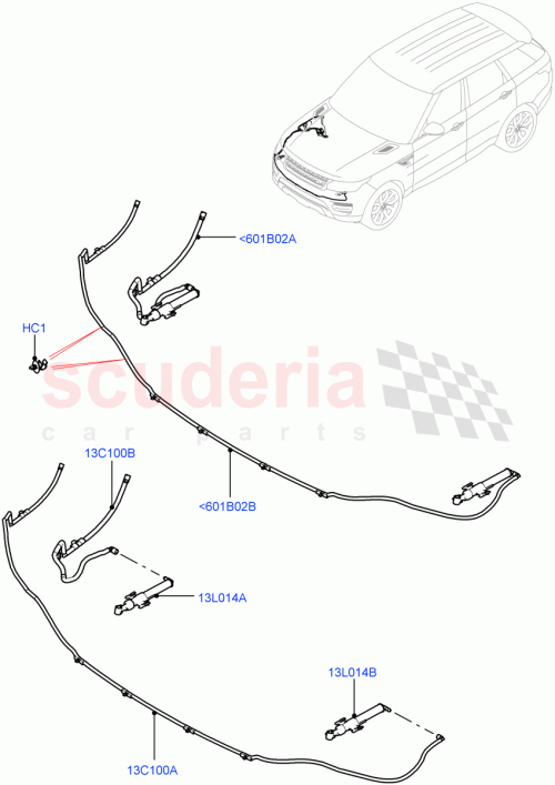 Part Diagram for Land Rover LR105368
