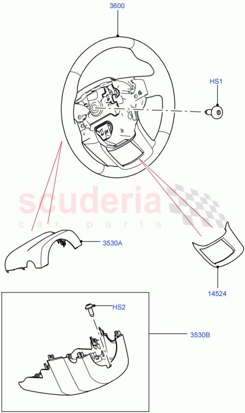 Part Diagram for Land Rover LR115743