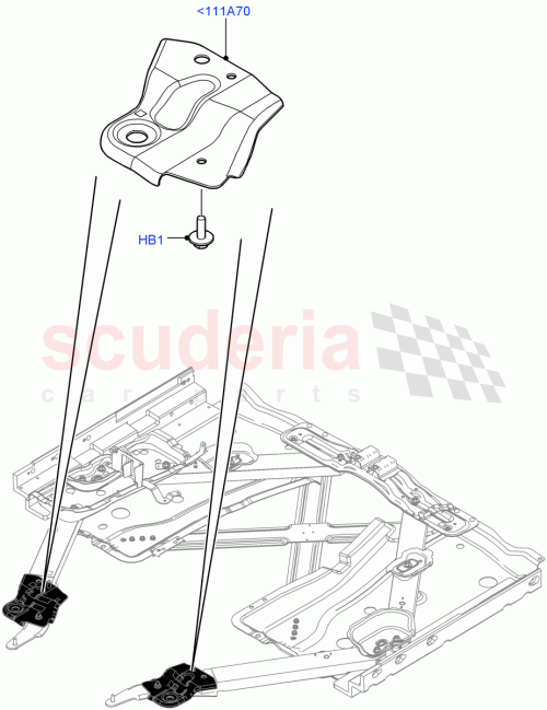 Part Diagram for Land Rover LR156842
