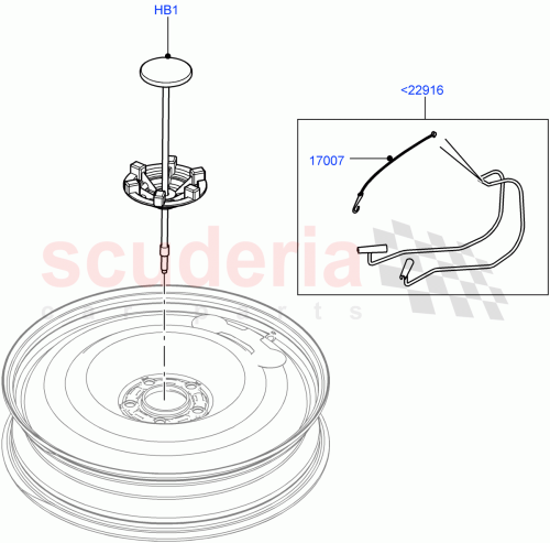 Part Diagram for Land Rover LR035099