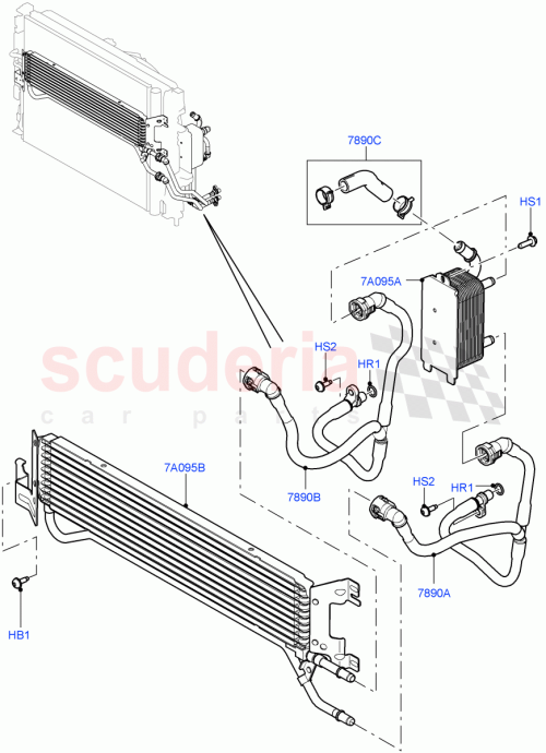 Part Diagram for Land Rover LR032861