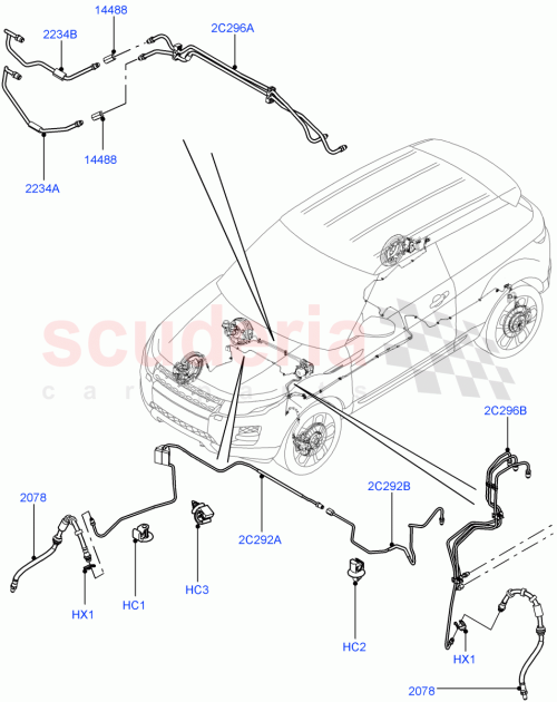 Part Diagram for Land Rover LR047414
