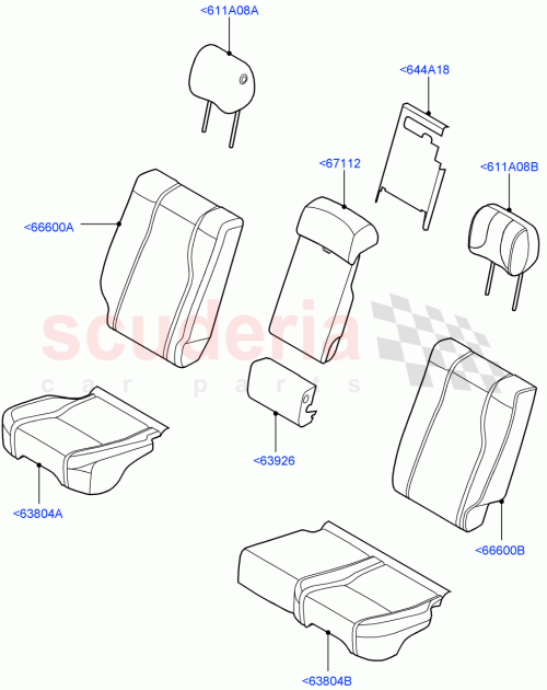 Part Diagram for Land Rover LR036002