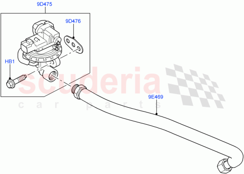 Part Diagram for Land Rover 4161508