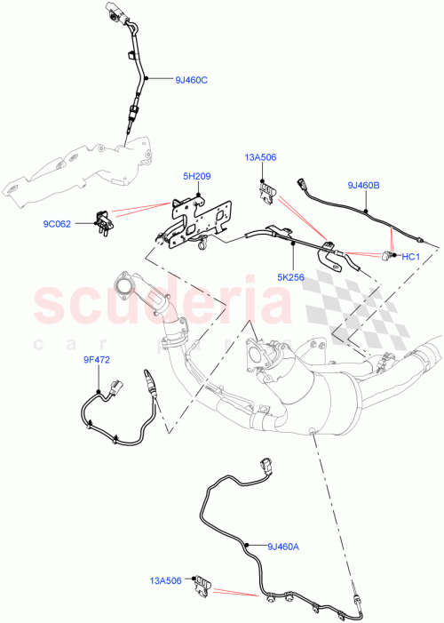 Part Diagram for Land Rover LR091863