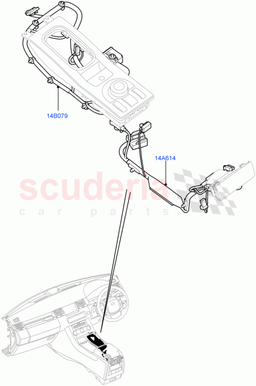Part Diagram for Land Rover LR030441