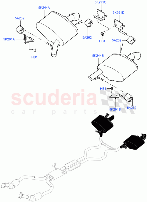 Part Diagram for Land Rover LR047857