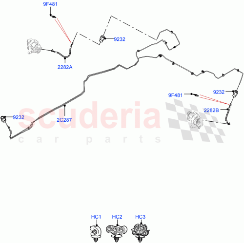 Part Diagram for Land Rover LR159795