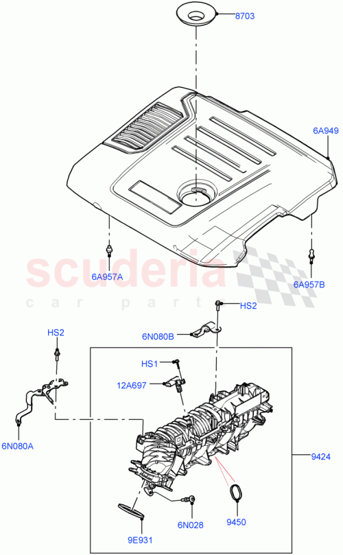 Part Diagram for Land Rover LR142049