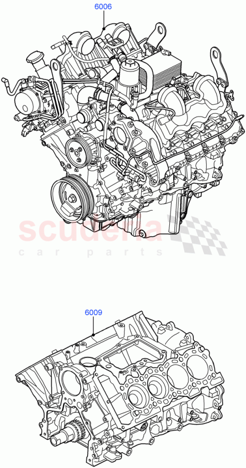 Part Diagram for Land Rover LR035101