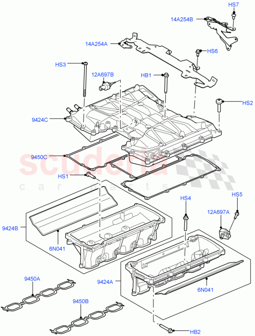 Part Diagram for Land Rover LR118103