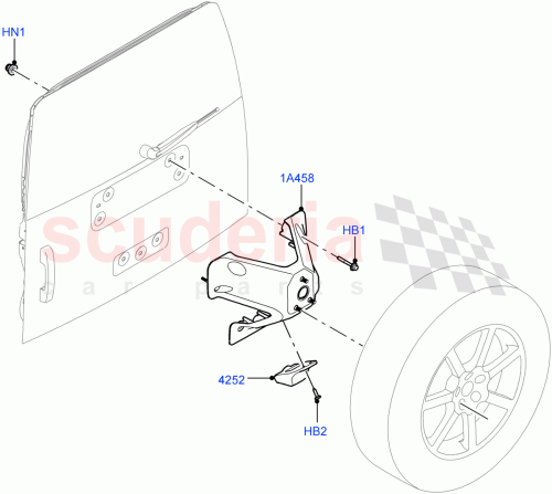 Part Diagram for Land Rover LR148103