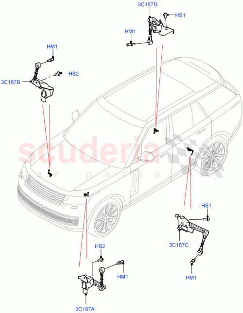 Part Diagram for Land Rover LR153354