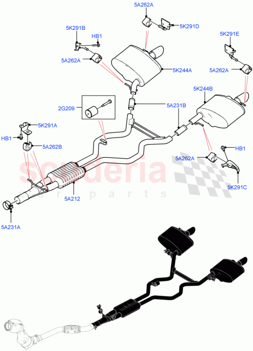 Part Diagram for Land Rover LR110250