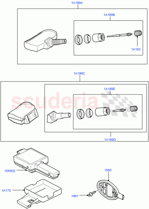 Part Diagram for Land Rover LR020115